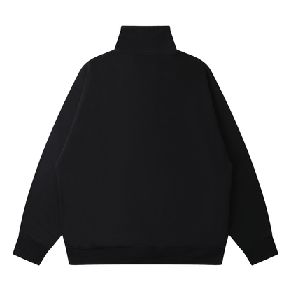 HAWKS Quarter-Zip Drop Shoulder Sweatshirt