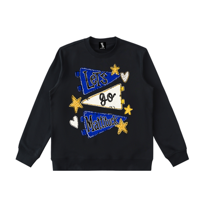 Lets Go Mattituck Essential Heavyweight Crewneck Sweatshirt
