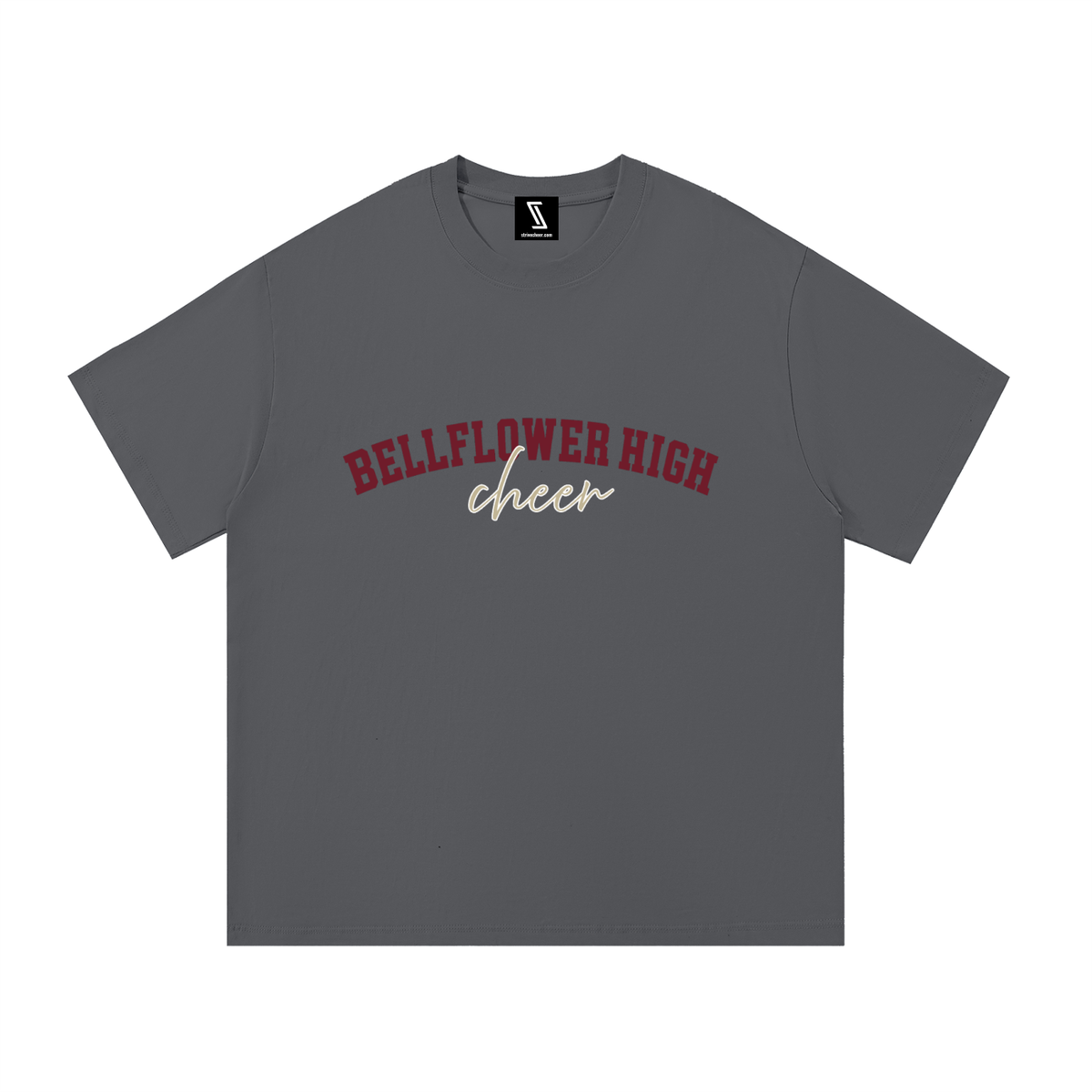 Cursive Bellflower Essential Cotton T-Shirt
