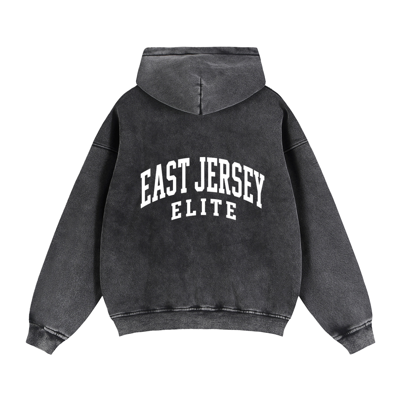 Zip-Through Boxy Fleece Hoodie