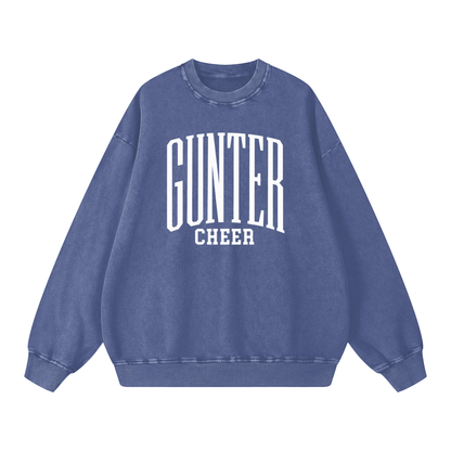Basic 3 Gunter Snow Washed Oversized Sweatshirt