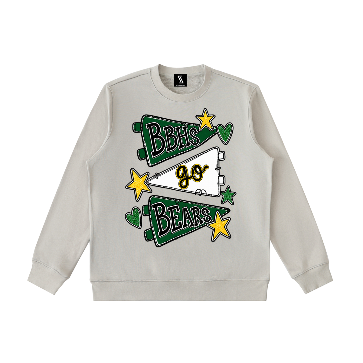 Lets Go Blanchet Essential Heavyweight Crewneck Sweatshirt