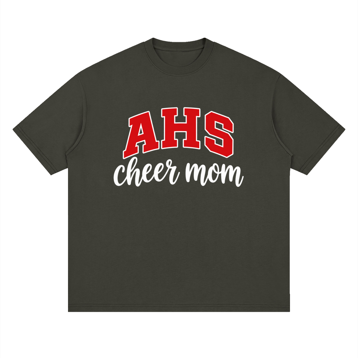 Cheer Mom Artesia Oversized Drop Shoulder T-Shirt
