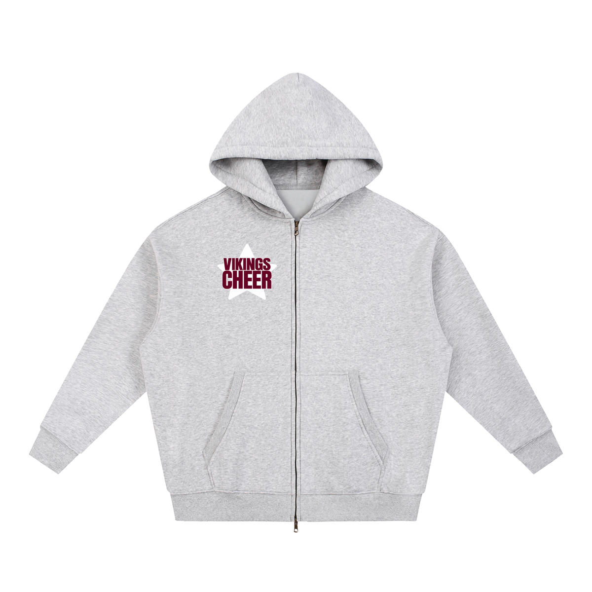 Star East Lyme Essential Oversized Fleece Boxy Hoodie