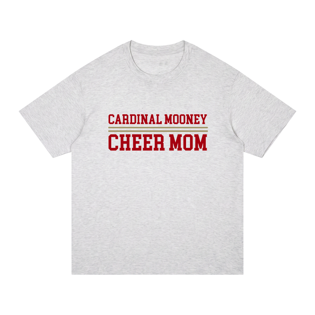 Mom Cardinal Mooney Unisex Regular Fit Cotton T-Shirt
