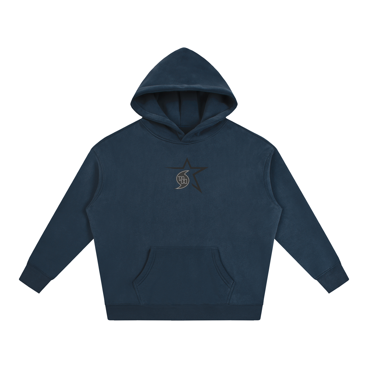 Vector Star Front Palm Harbor Oversize Fleeced Hoodie