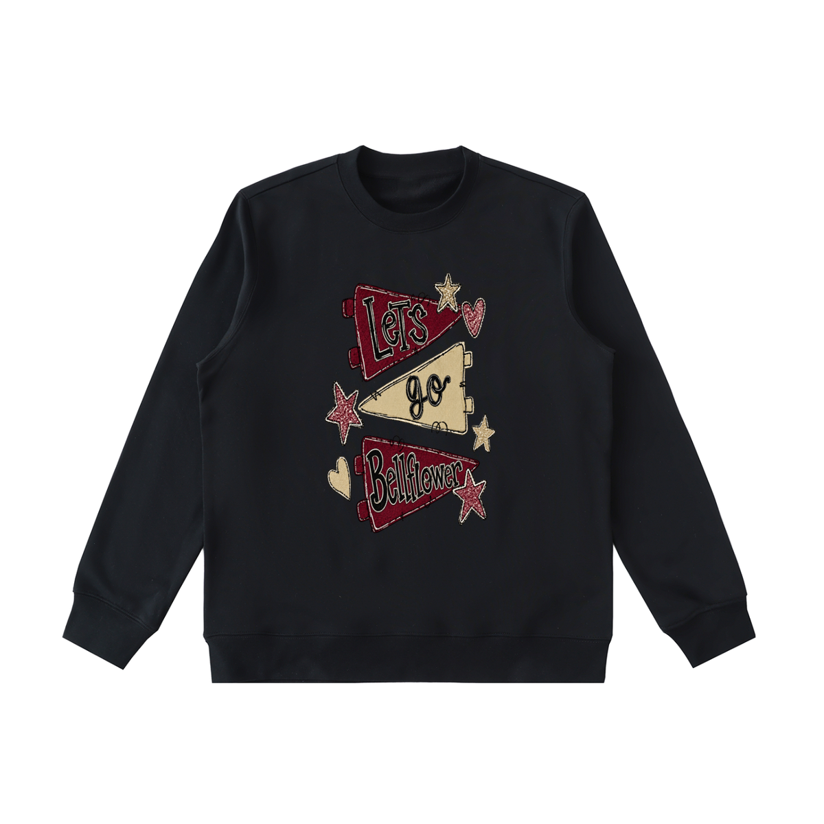 Lets Go Bellflower Essential Heavyweight Crewneck Sweatshirt