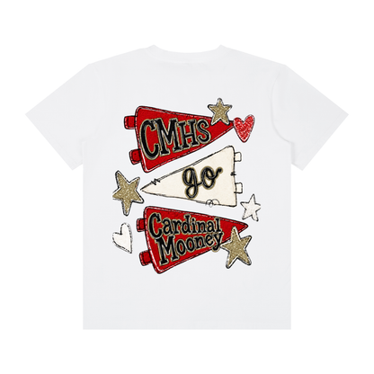 Lets Go CM Unisex Classic Crew Neck Cotton T-Shirt