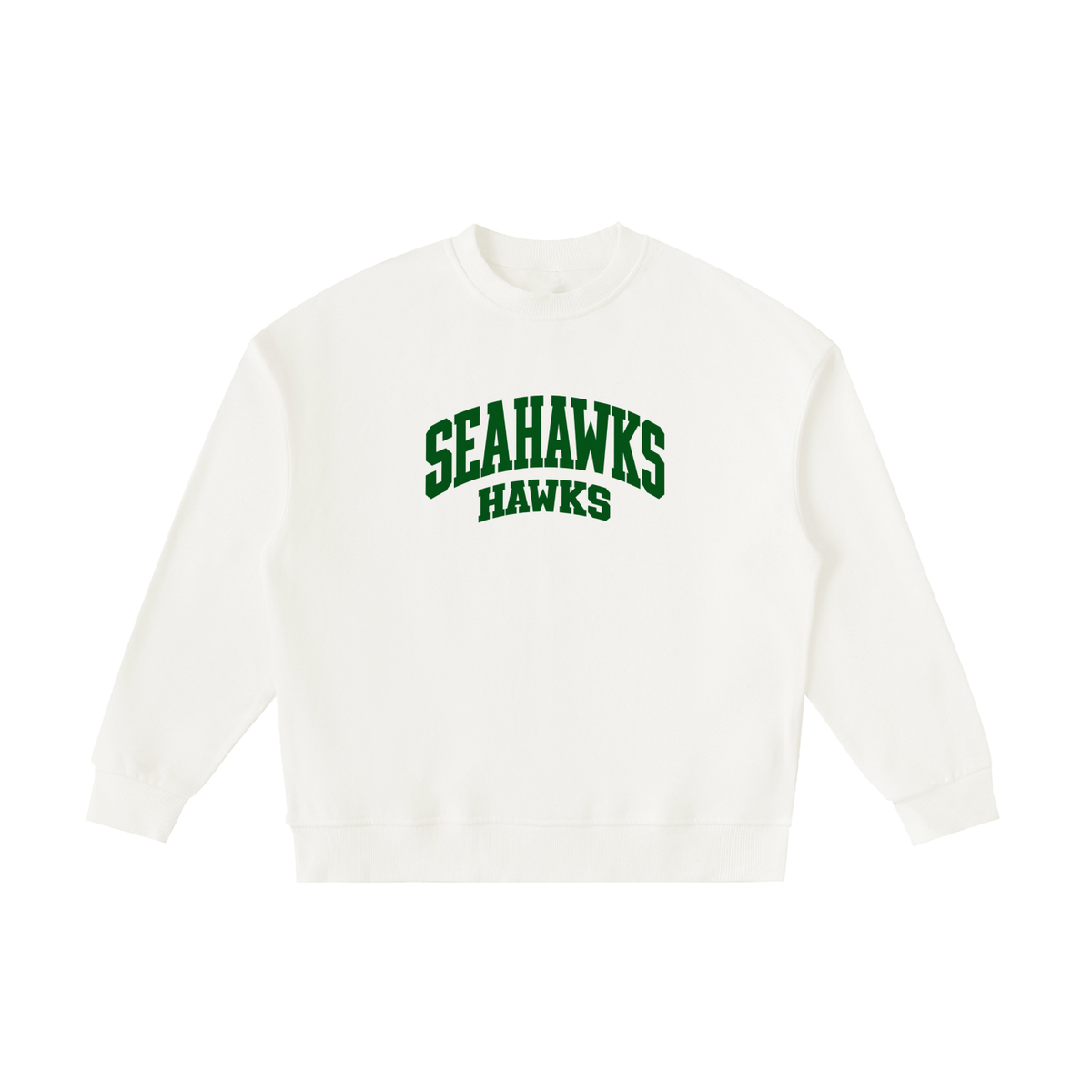 Basic 2 Seahawks Essential Fleece Kids' Crewneck Sweatshirt