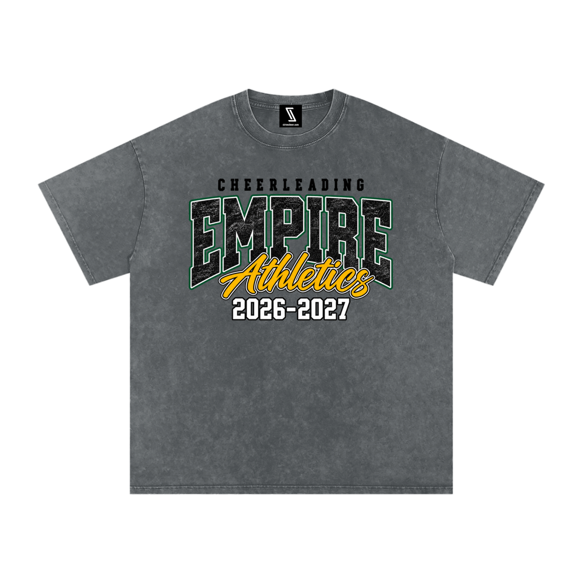 Vintage Empire Snow Washed Oversized Cotton T-Shirt