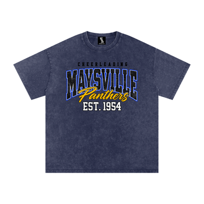 Vintage Maysville Snow Washed Oversized Cotton T-Shirt