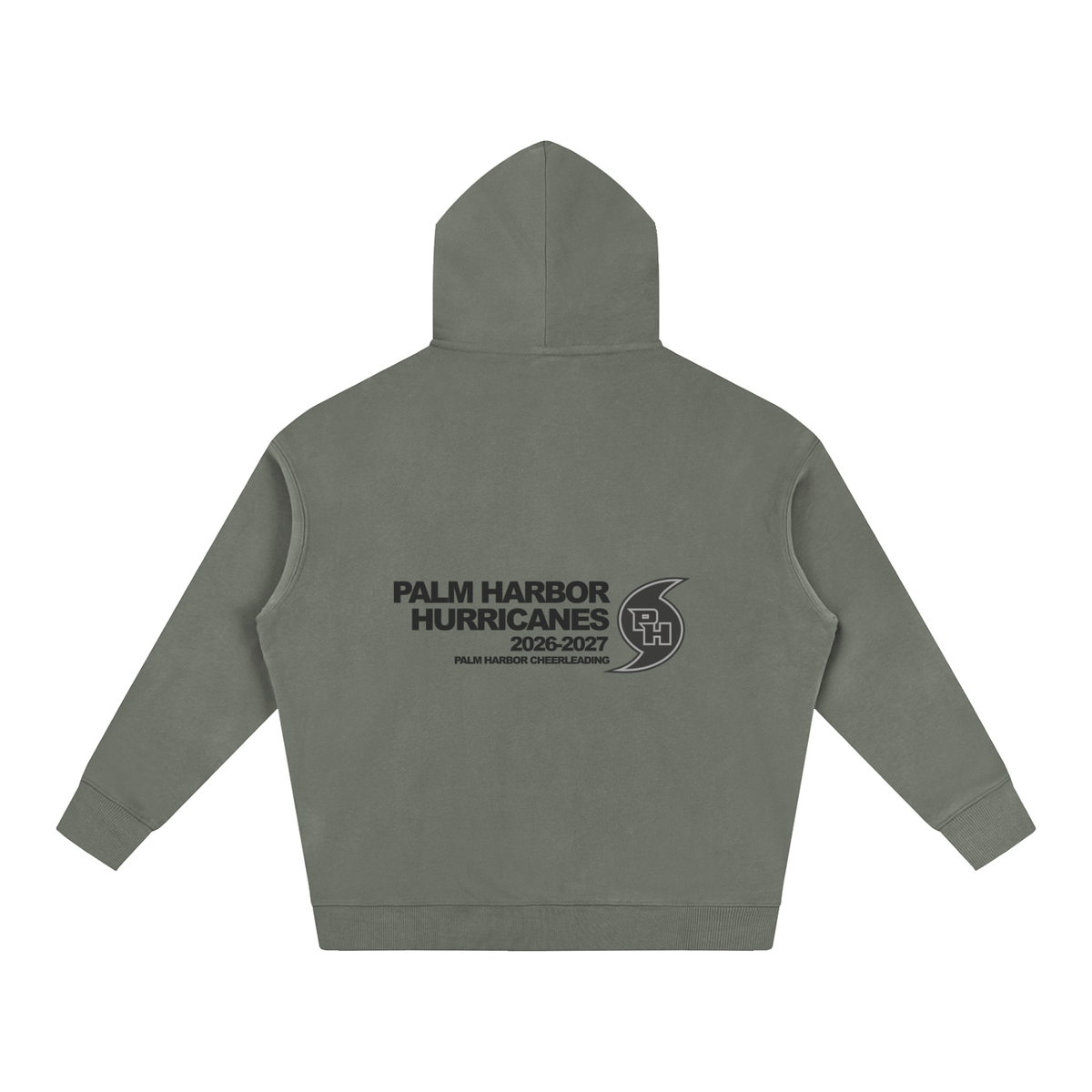 Vector Star Front Palm Harbor Oversize Fleeced Hoodie