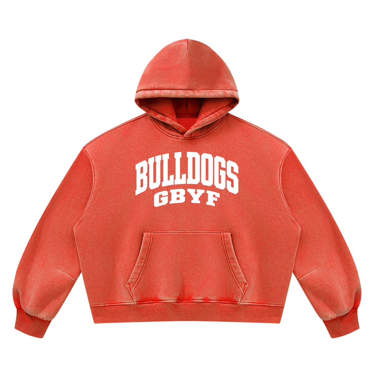 Unisex Vintage Wash Boxy Fleece Hoodie