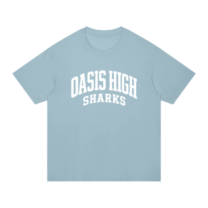 Basic 2 White Oasis Unisex Regular Fit Cotton T-Shirt