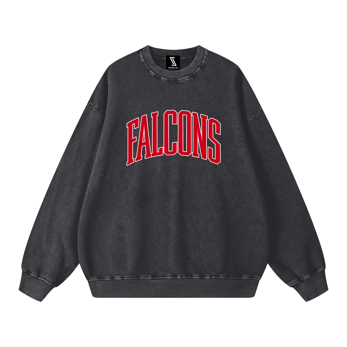 Snow Washed Oversized Sweatshirt