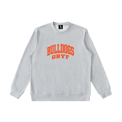 Basic 2 Green Bulldogs Essential Heavyweight Crewneck Sweatshirt