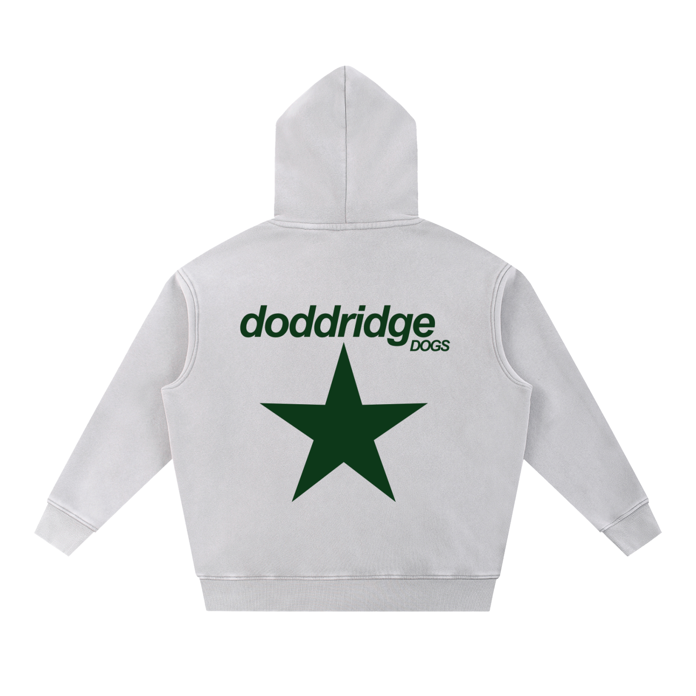 Snow Wash Fleece Oversize Hoodie
