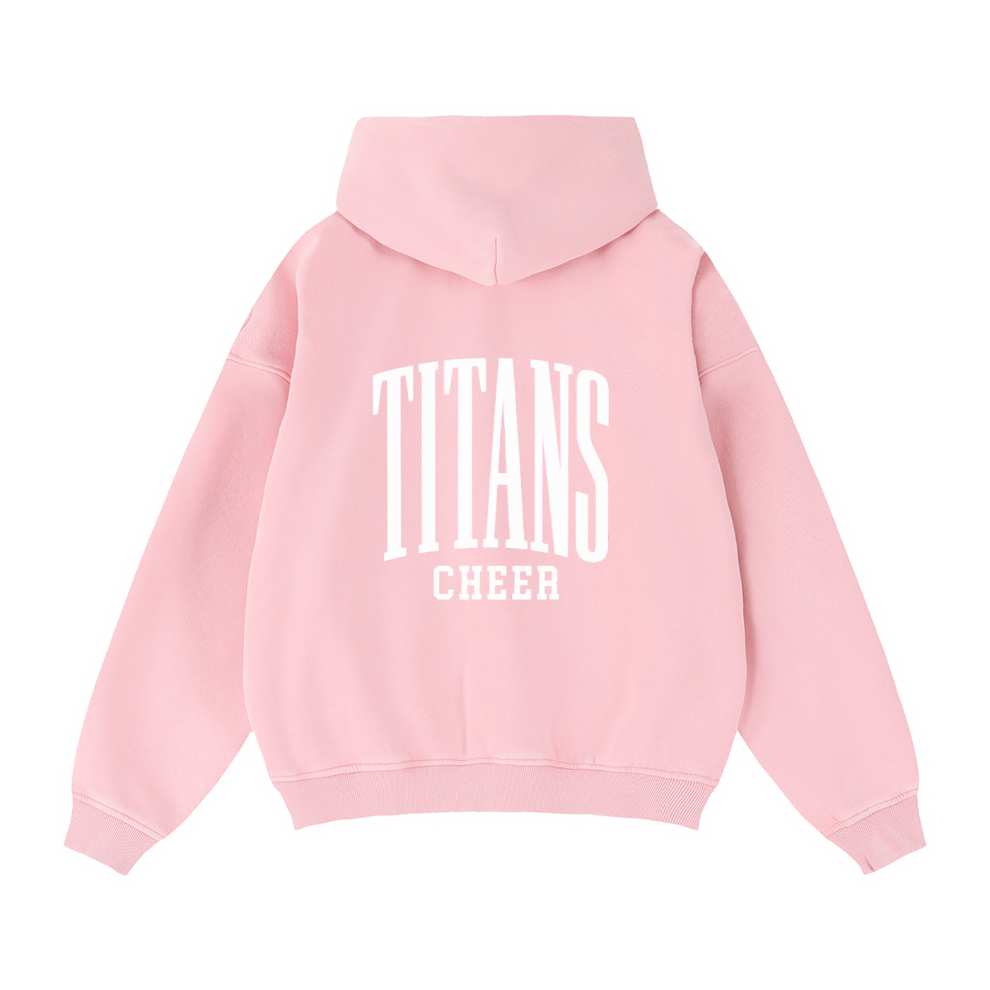Zip-Through Boxy Fleece Hoodie
