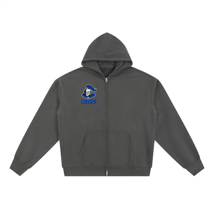 Simple Nolensville Essential Fleece Zip-Through Hoodie