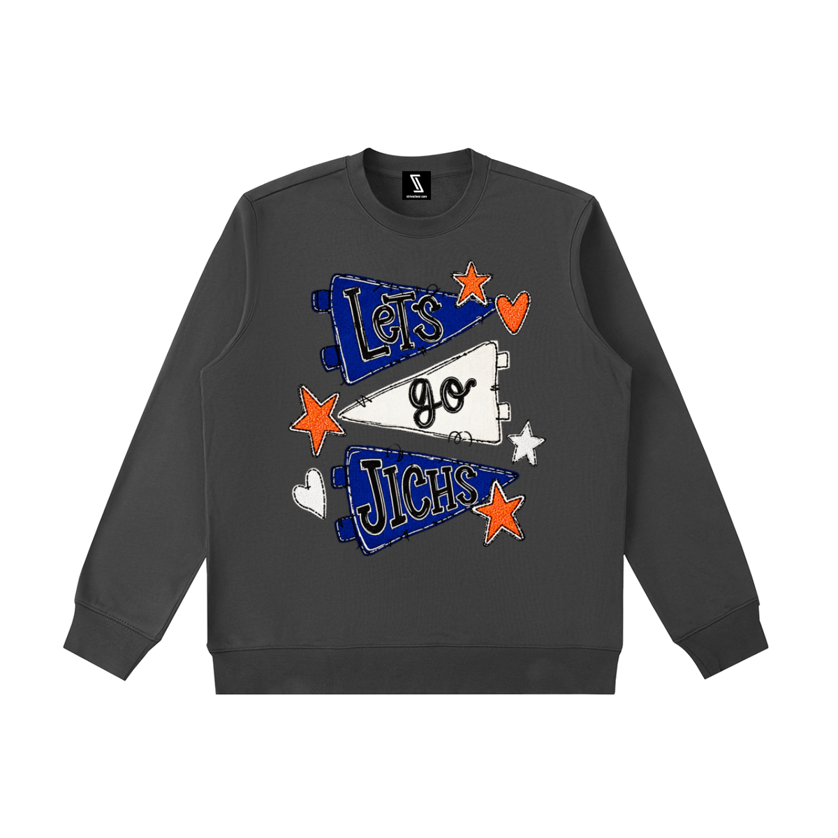 Lets Go James Island Essential Heavyweight Crewneck Sweatshirt