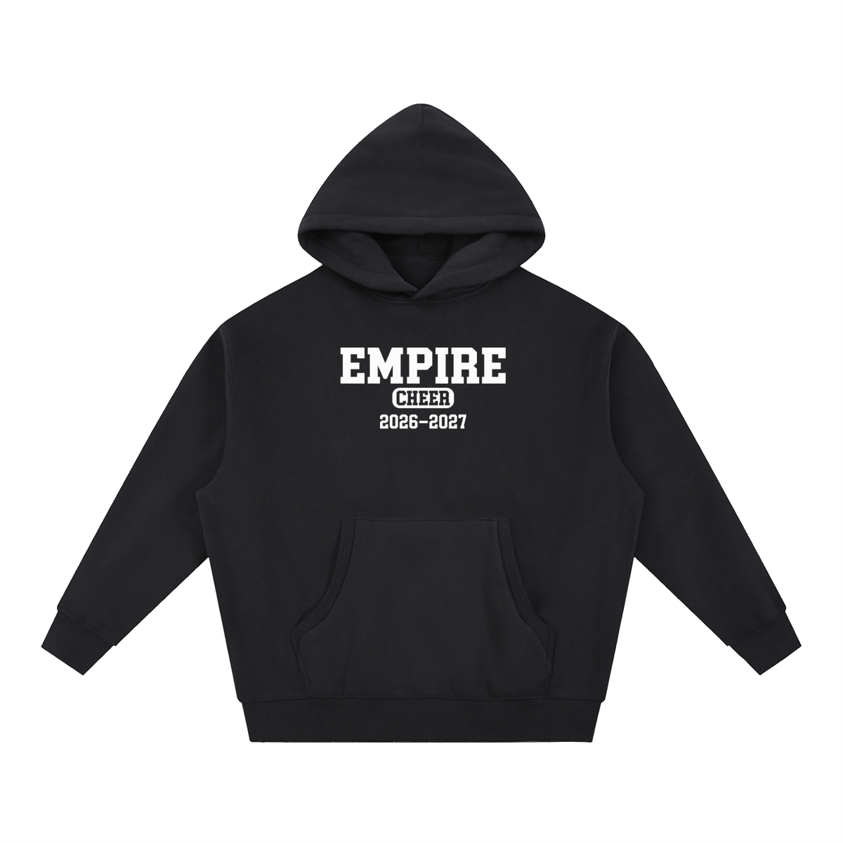 Empire Athletics Essential Oversized Boxy Fit Fleece Hoodie