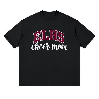 Cheer Mom East Lyme Oversized Drop Shoulder T-Shirt