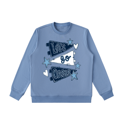 Lets Go Oasis Essential Heavyweight Crewneck Sweatshirt