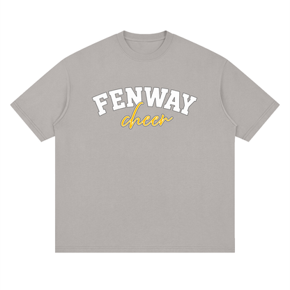 Cursive Fenway Oversized Drop Shoulder T-Shirt