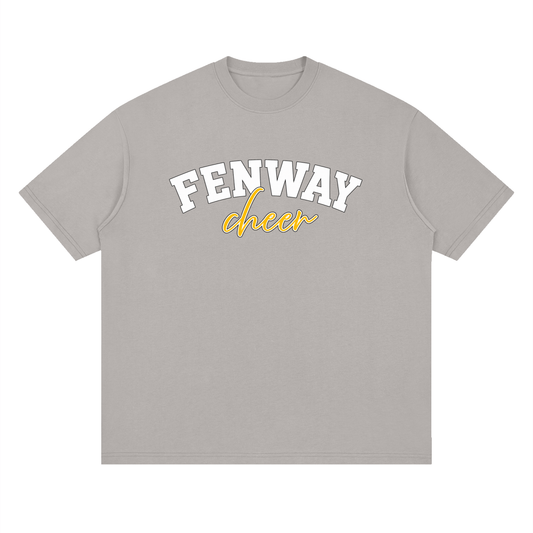 Cursive Fenway Oversized Drop Shoulder T-Shirt