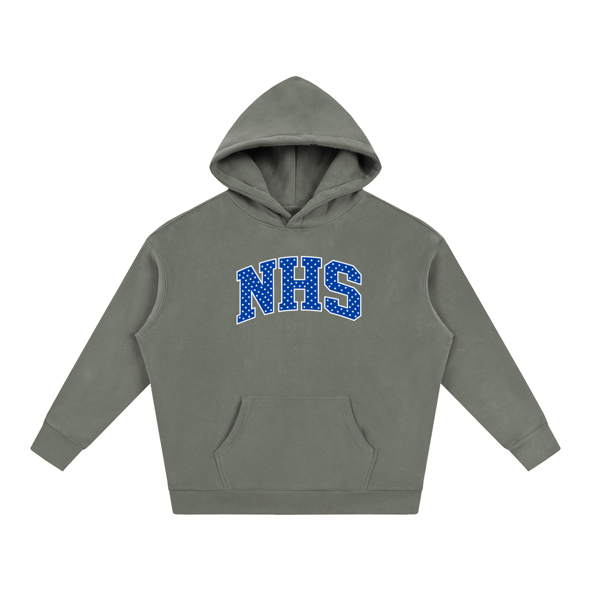 Polka Dot Nolensville Oversize Fleeced Hoodie
