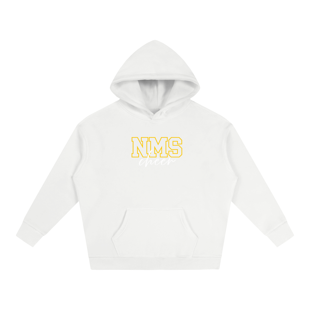 Cursive Front Northside Oversize Fleeced Hoodie