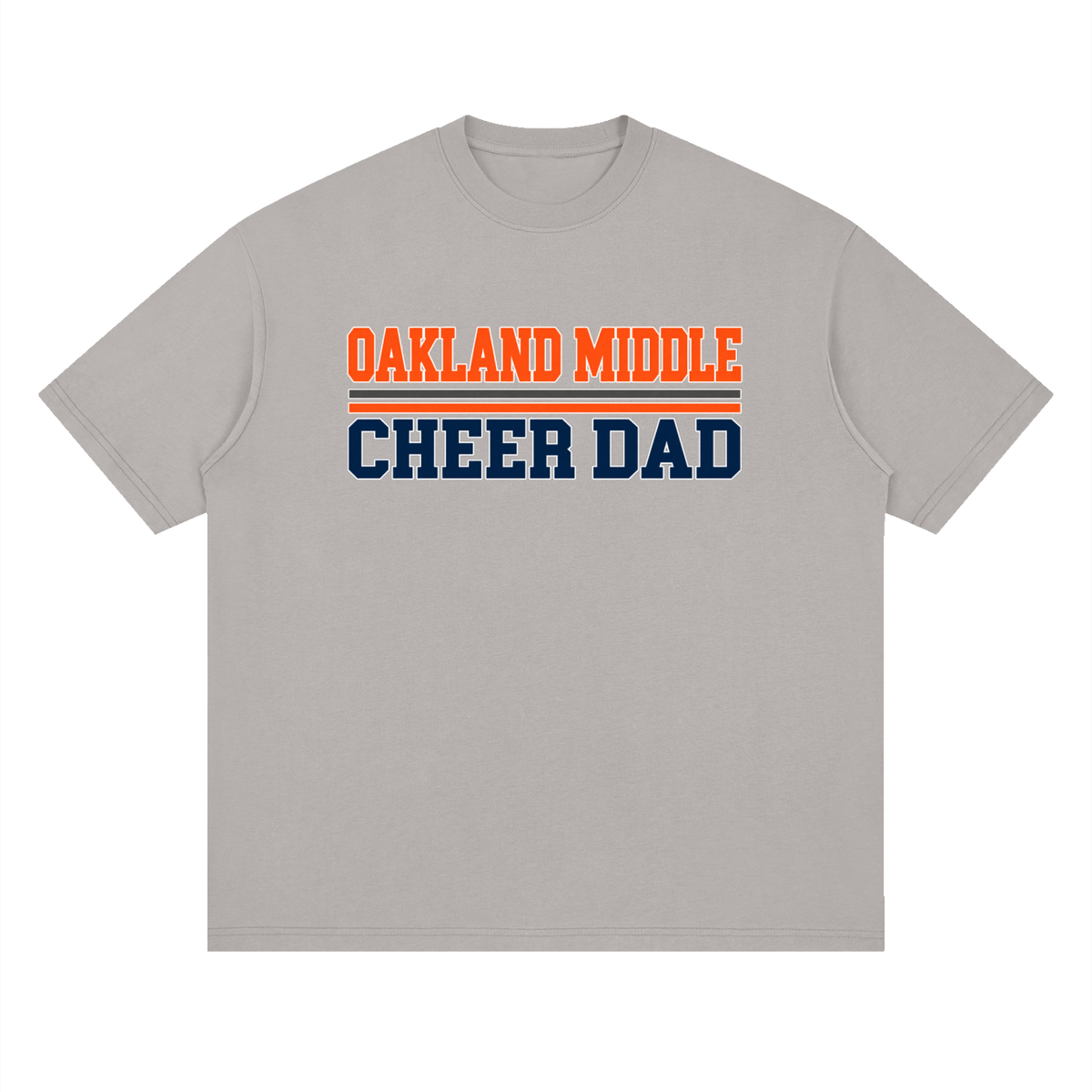 Dad Oakland Middle Oversized Drop Shoulder T-Shirt