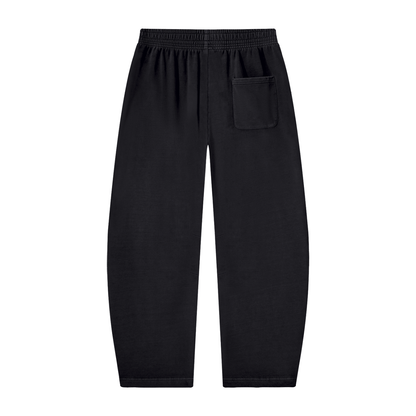 Washed Set Barrel Leg Sweatpants
