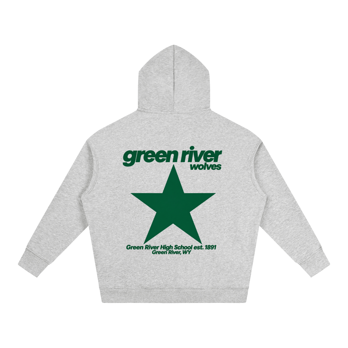 Big Star Green River Oversize Fleeced Hoodie