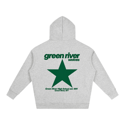 Big Star Green River Oversize Fleeced Hoodie