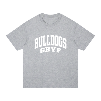 Basic 2 White Green Bulldogs Unisex Regular Fit Cotton T-Shirt