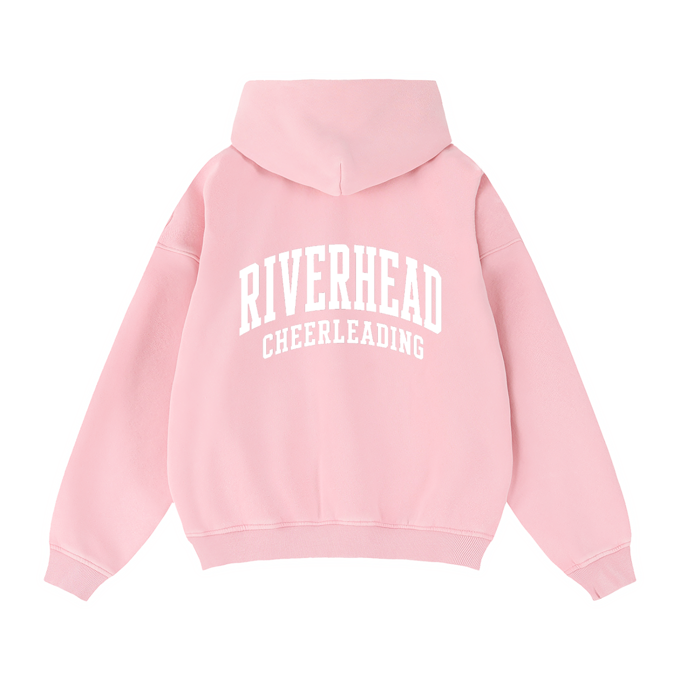 Zip-Through Boxy Fleece Hoodie