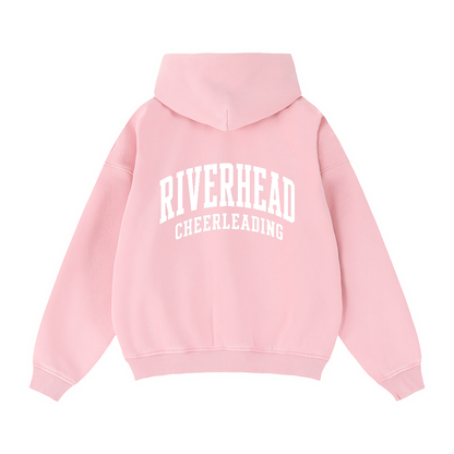Zip-Through Boxy Fleece Hoodie