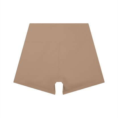 Strive High-Waist Color Block Shorts