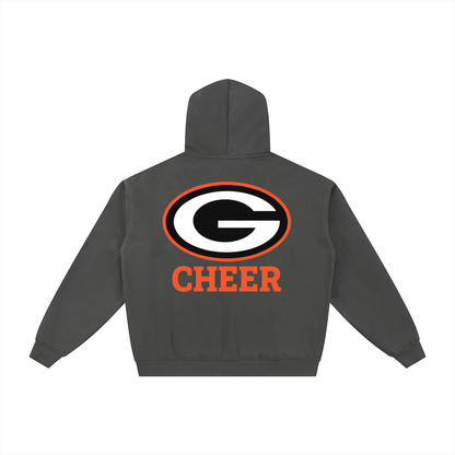 Simple Green Bulldogs Essential Fleece Zip-Through Hoodie