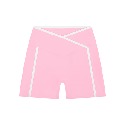 Women’s High Rise Color Block Shorts