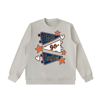 Lets Go Oakland Middle Essential Heavyweight Crewneck Sweatshirt