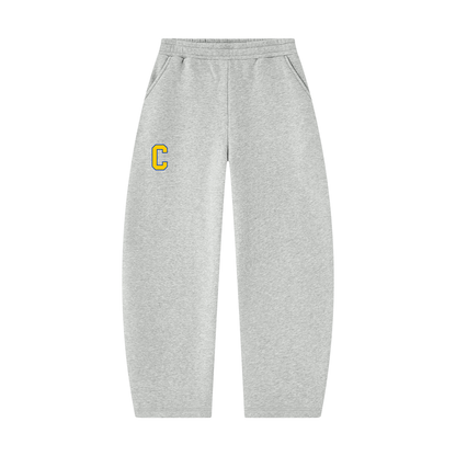 Unisex Barrel Leg Sweatpants