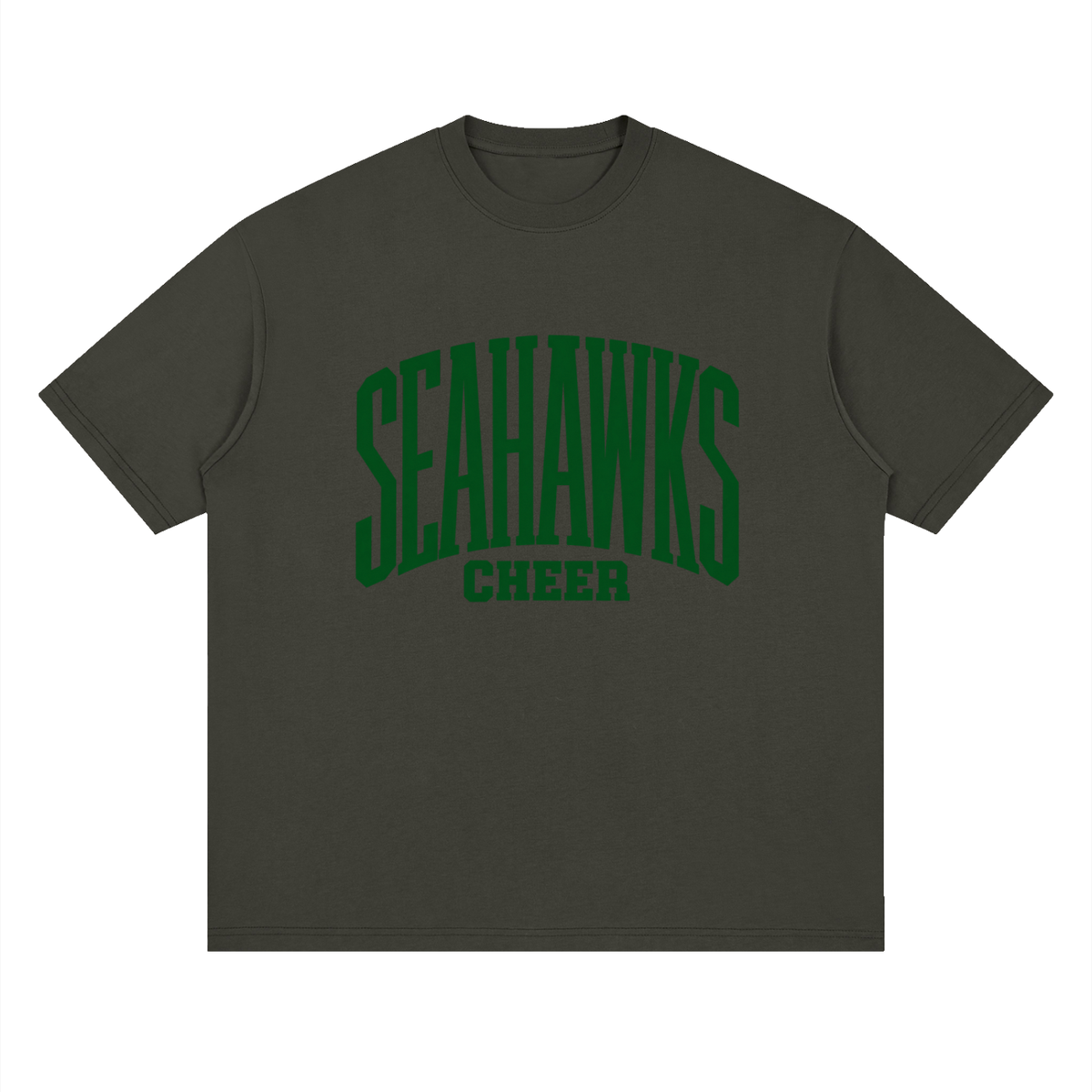 Basic 3 Seahawks Oversized Drop Shoulder T-Shirt