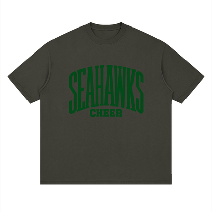 Basic 3 Seahawks Oversized Drop Shoulder T-Shirt