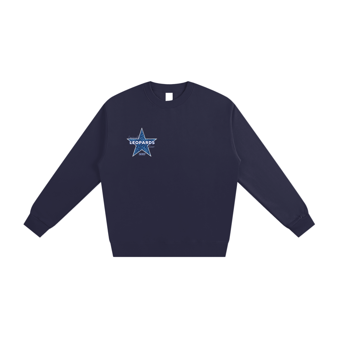 Leopard Star Crewneck