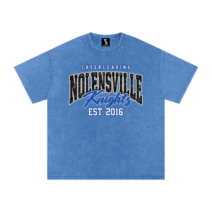 Vintage Nolensville Snow Washed Oversized Cotton T-Shirt