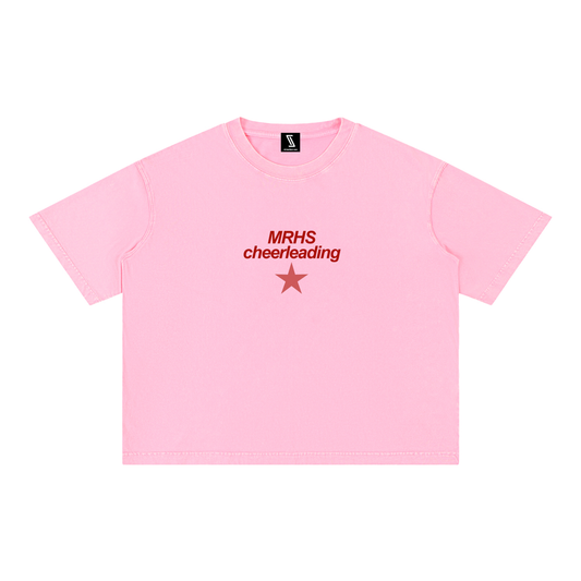 Mineral Wash Boxy Cotton T-Shirt