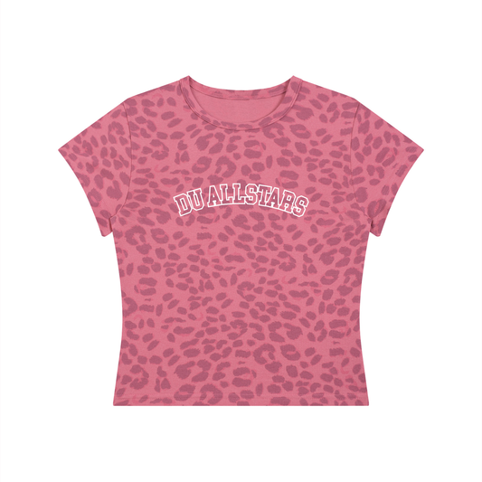 *NEW* Women’s Leopard Print Crop T-Shirt