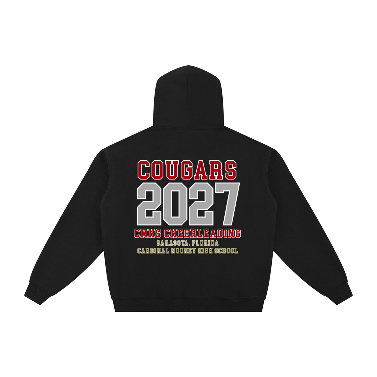 Year Cardinal Mooney Essential Fleece Zip-Through Hoodie